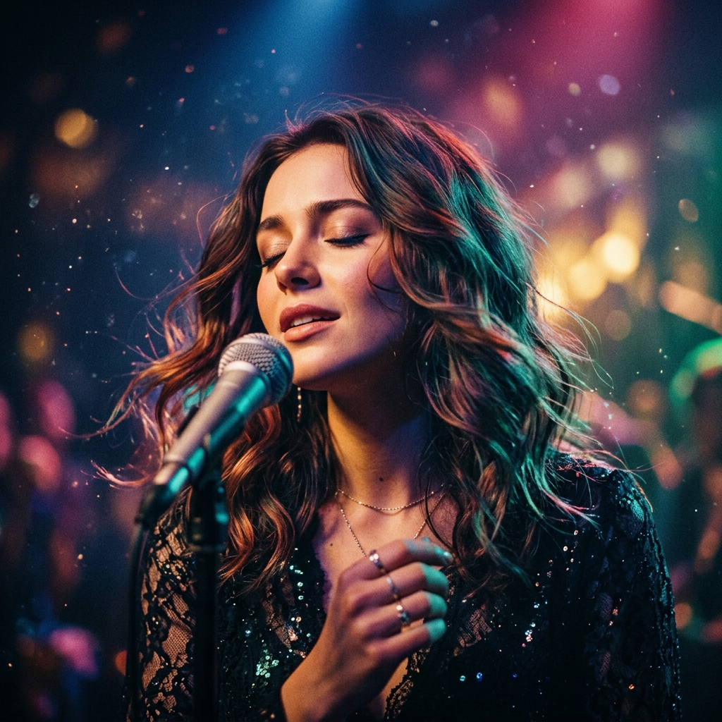 AI-generated cover art for "Love Across Time"