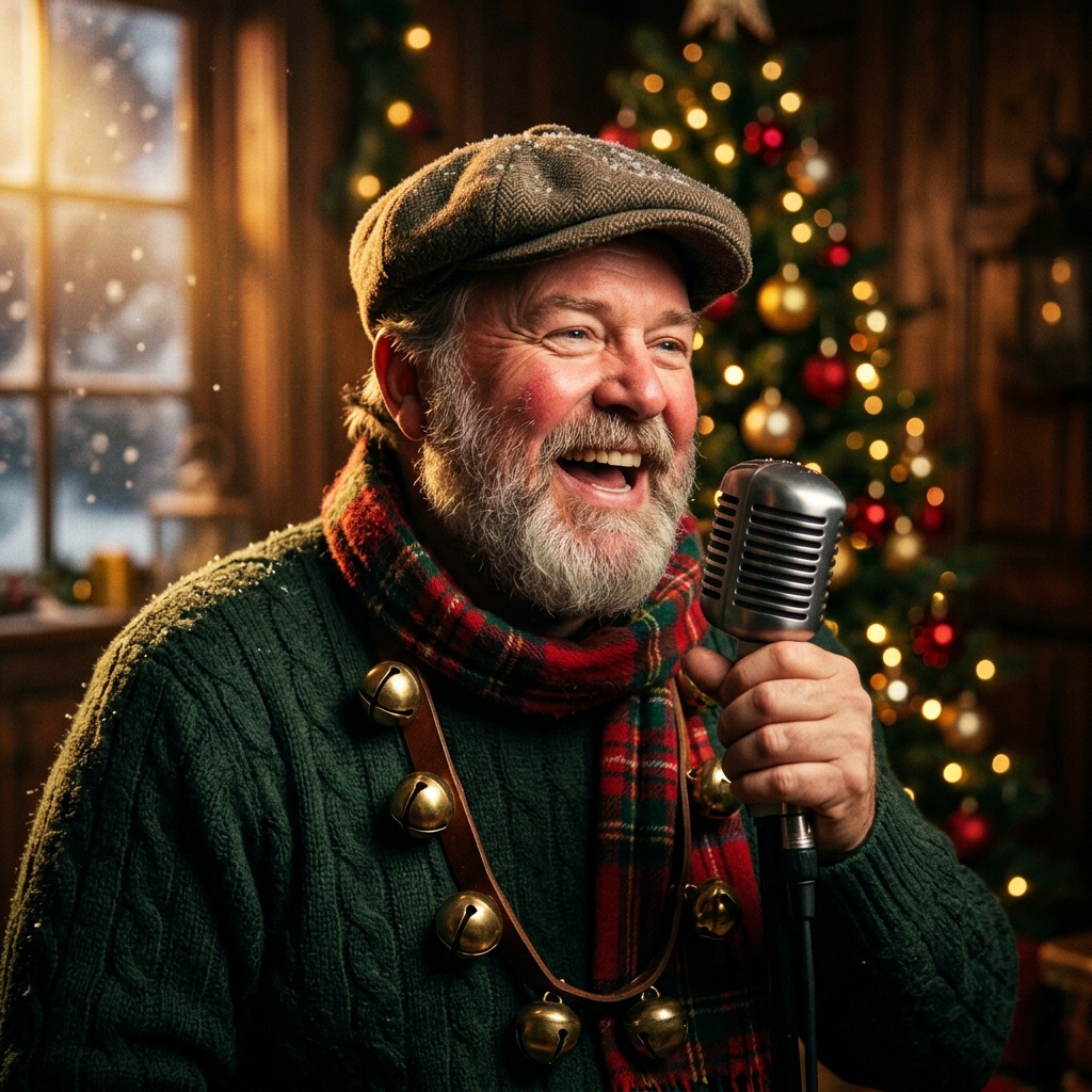 AI-generated cover art for "Merry Christmas Emma"