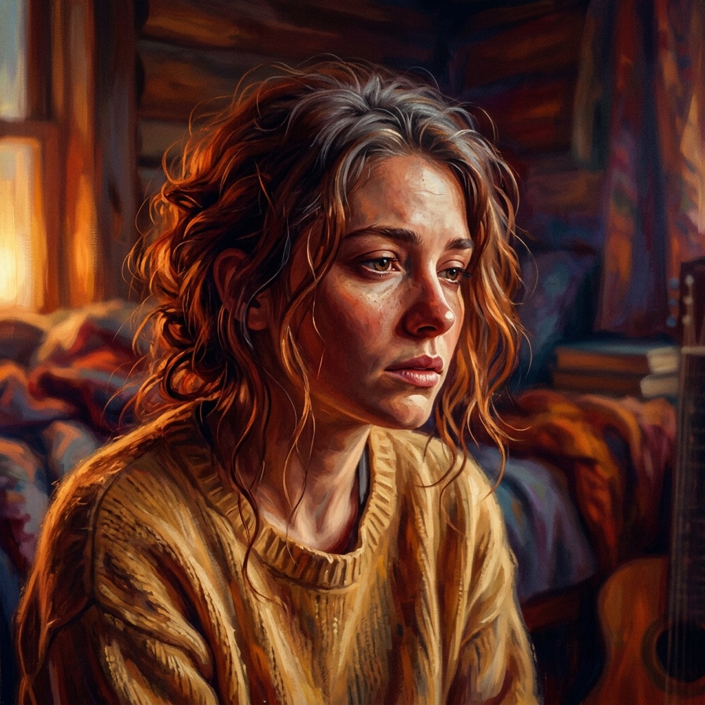 AI-generated cover art for "Far Away Friend"