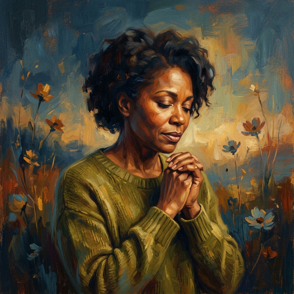 AI-generated cover art for "Grandma Rose"