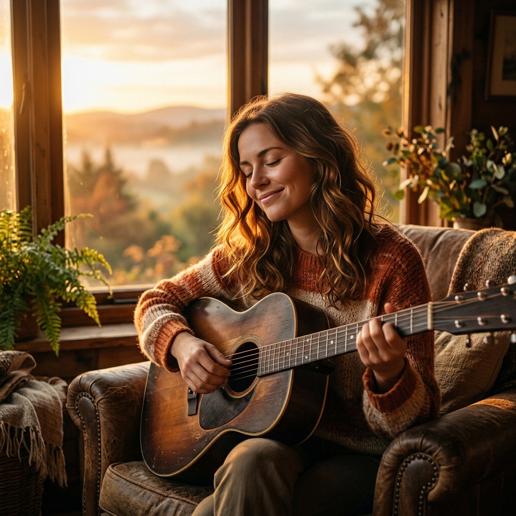 AI-generated cover art for "Morning Gratitude"