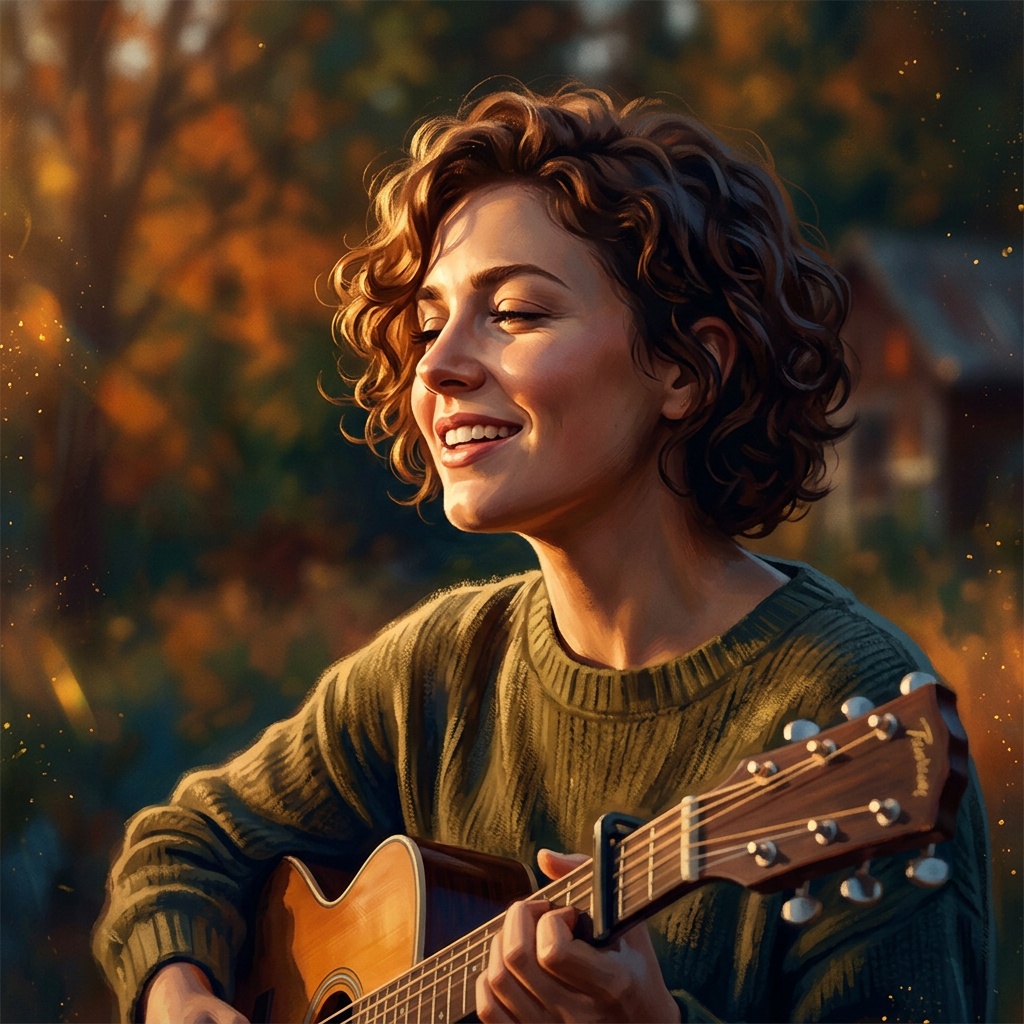 AI-generated cover art for "Hopeful Future"