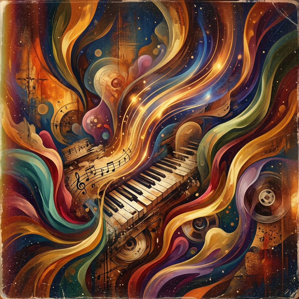 AI-generated cover art for "AI Instrumental"