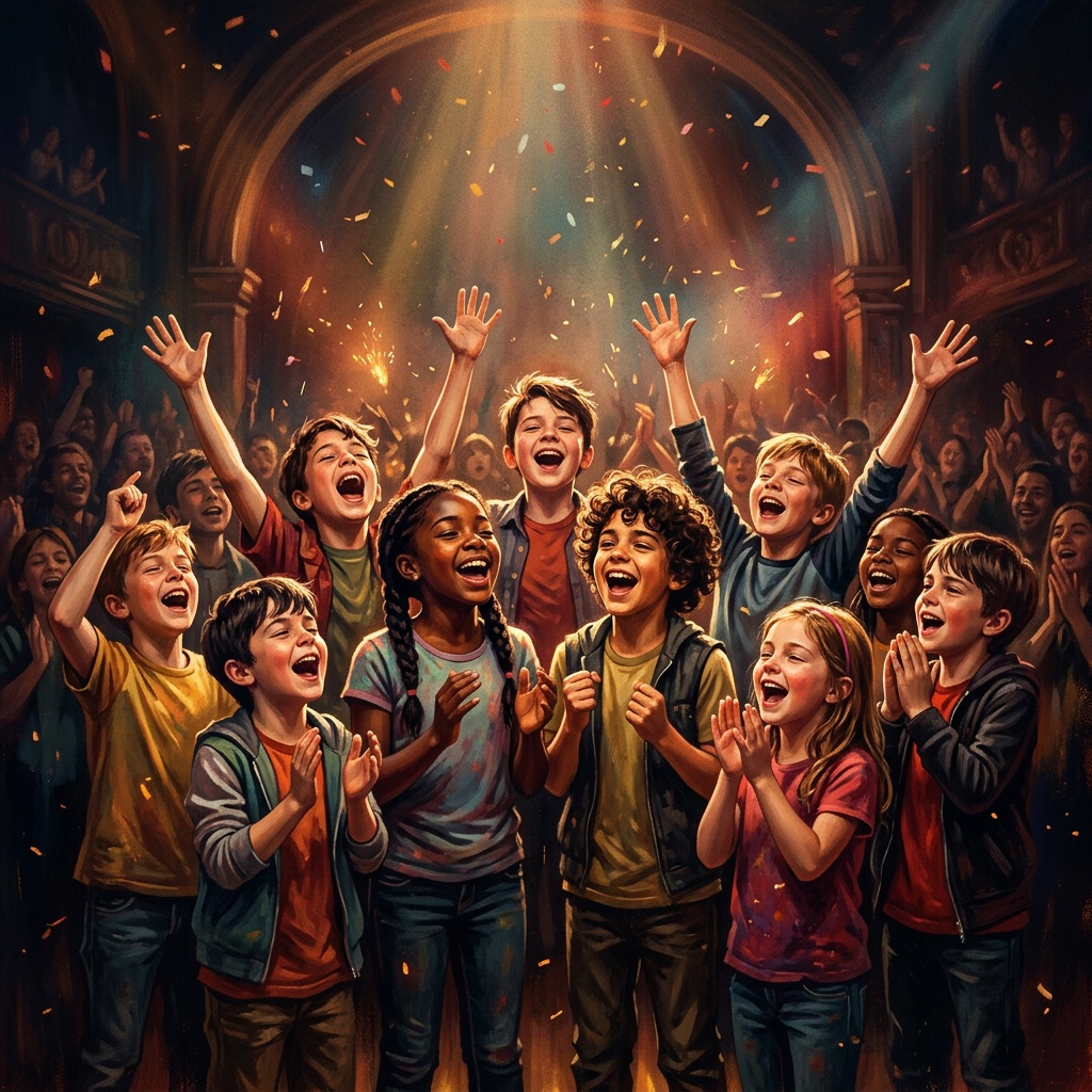 AI-generated cover for "Gloria Finale"