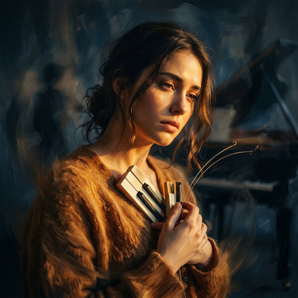 AI-generated cover art for "Heart of Sorrow"