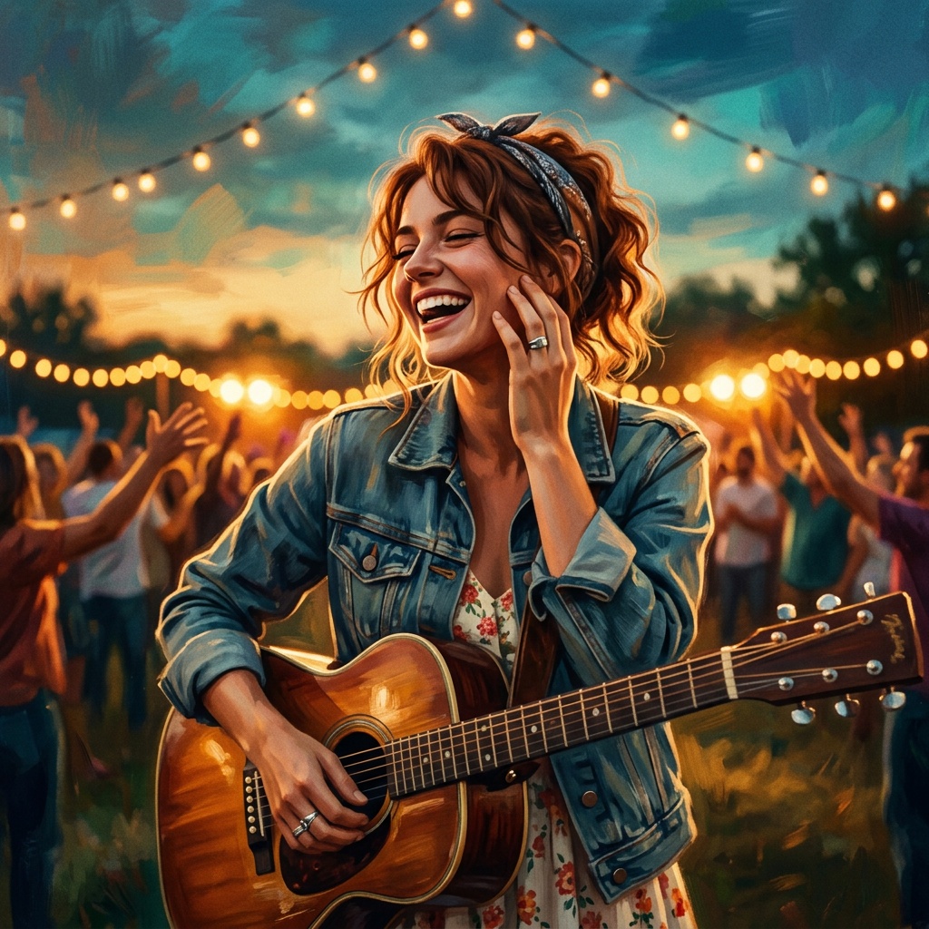 AI-generated cover art for "Thanks Dana"