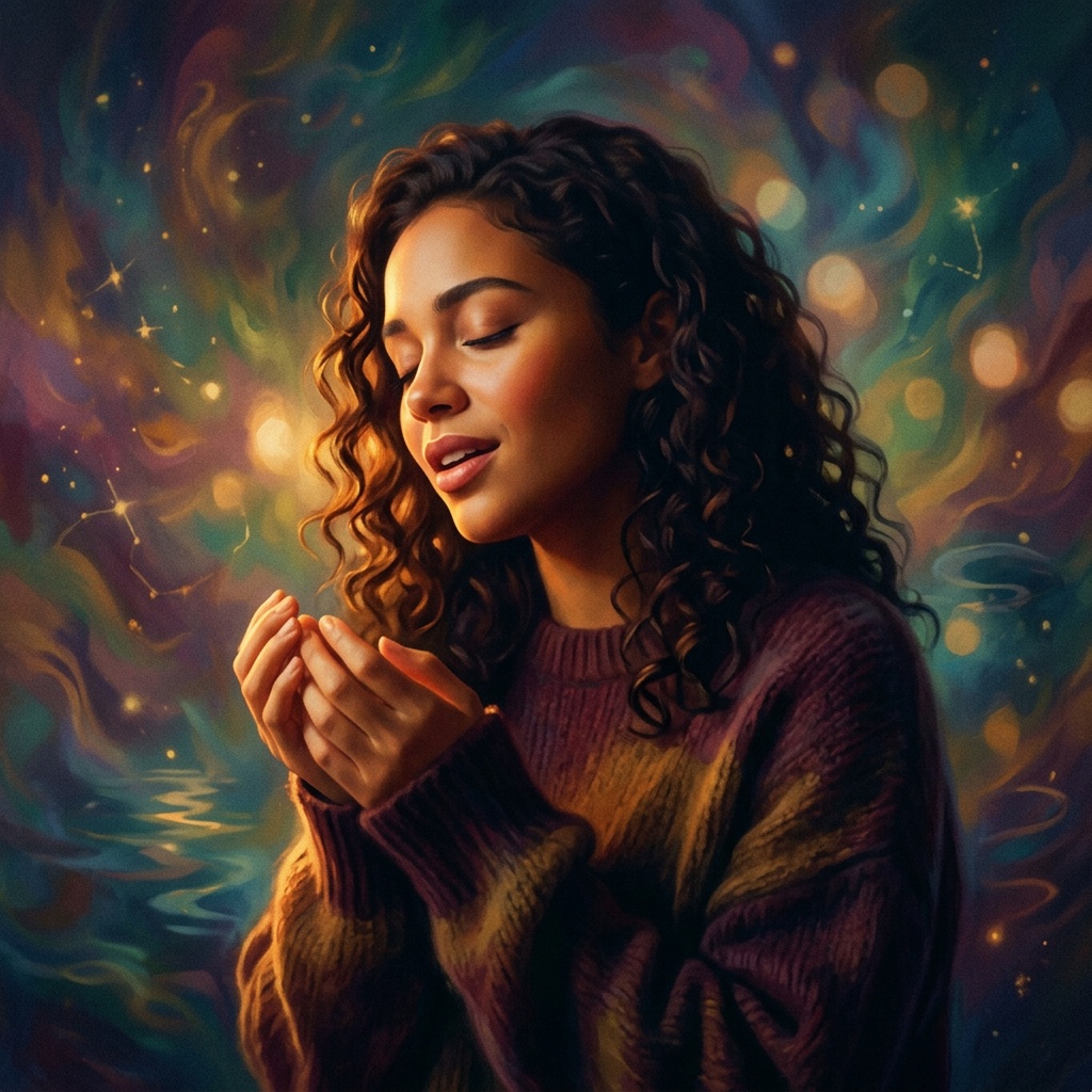 AI-generated cover art for "Noa's Gentle Hush"