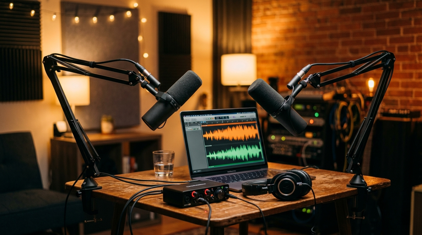 ai podcast generator: Produce multi-voice micro-podcasts and promo clips