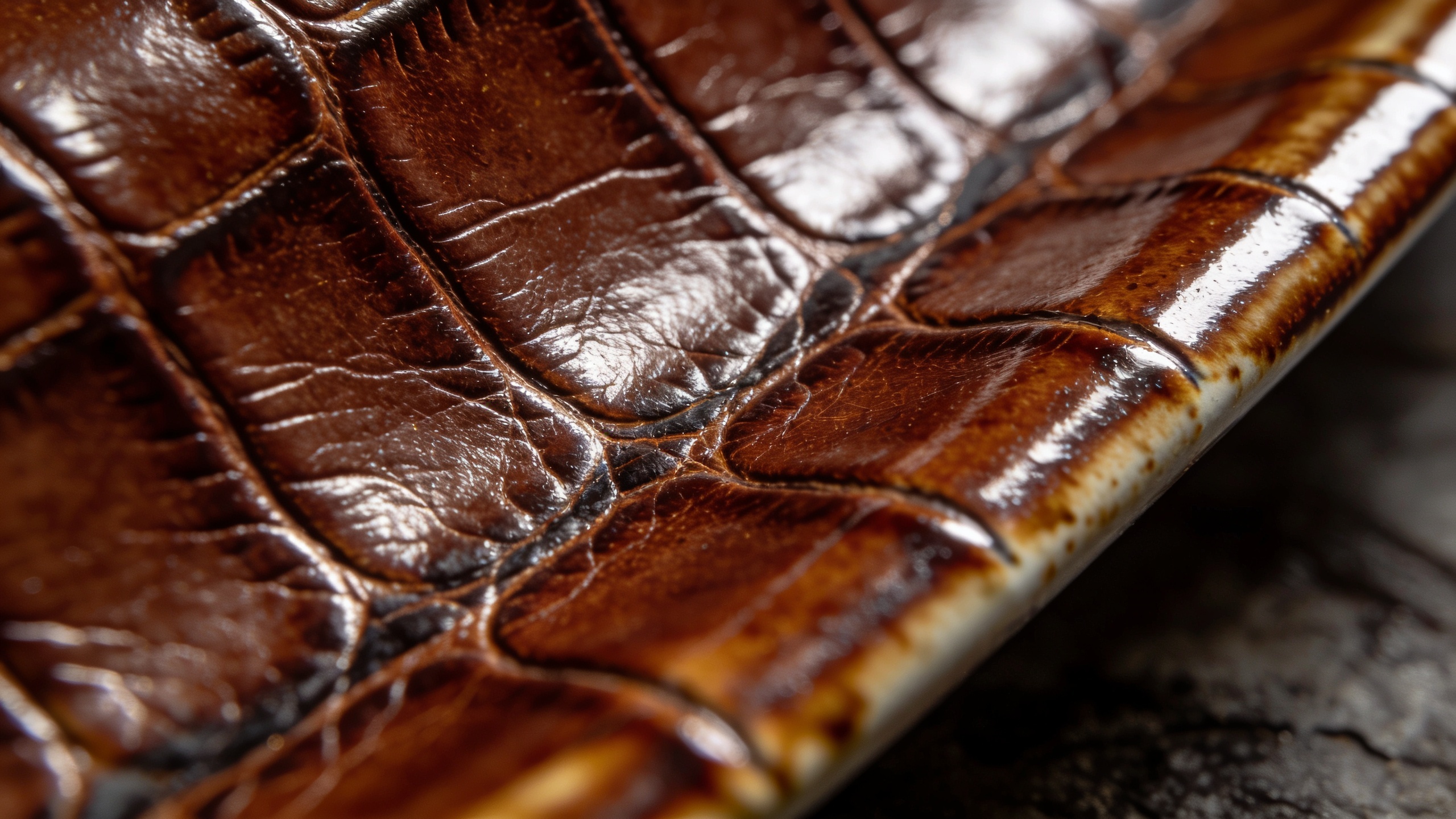 Macro texture detail of product material.