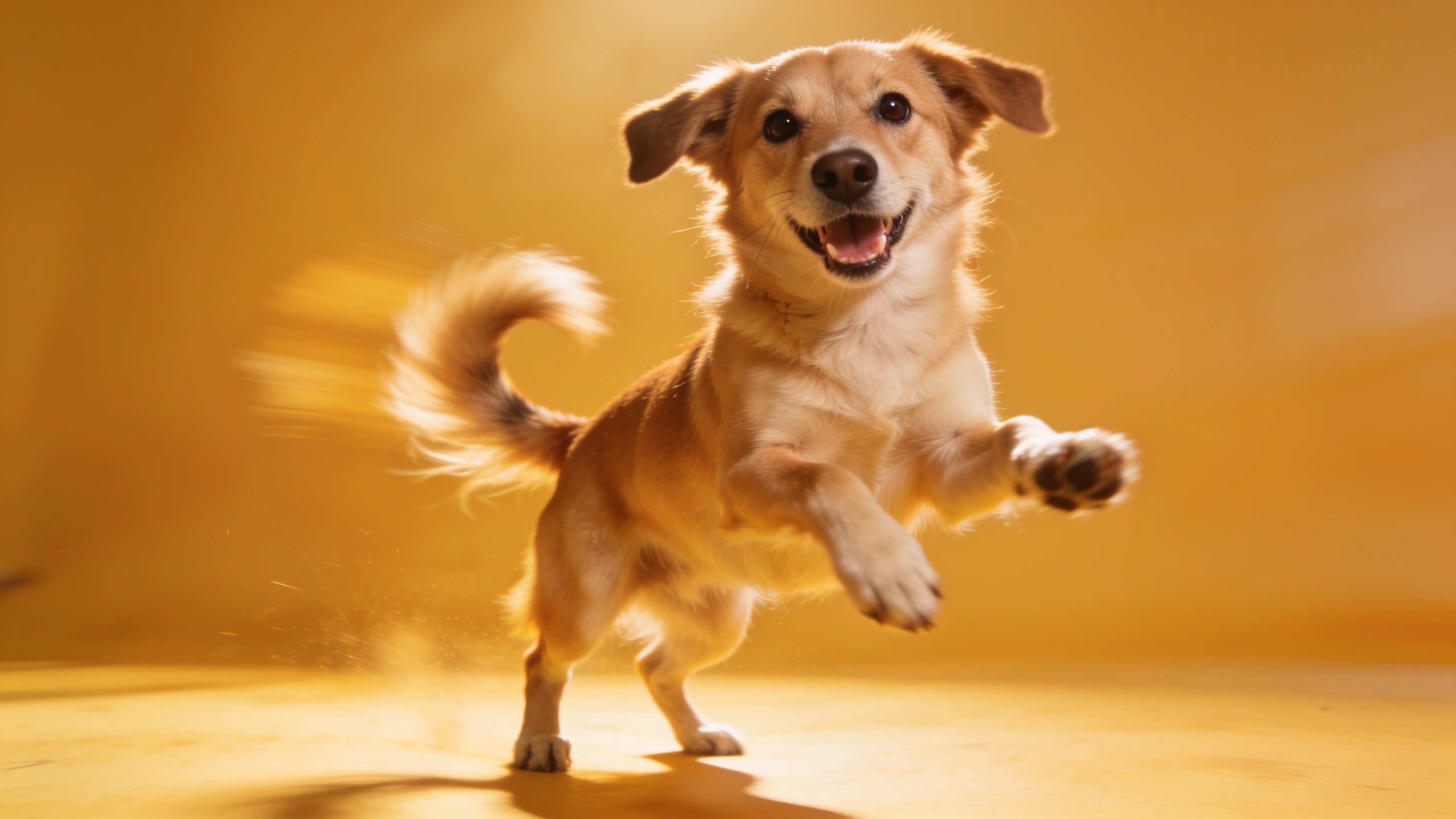 Dog portrait ready for pet dance animation