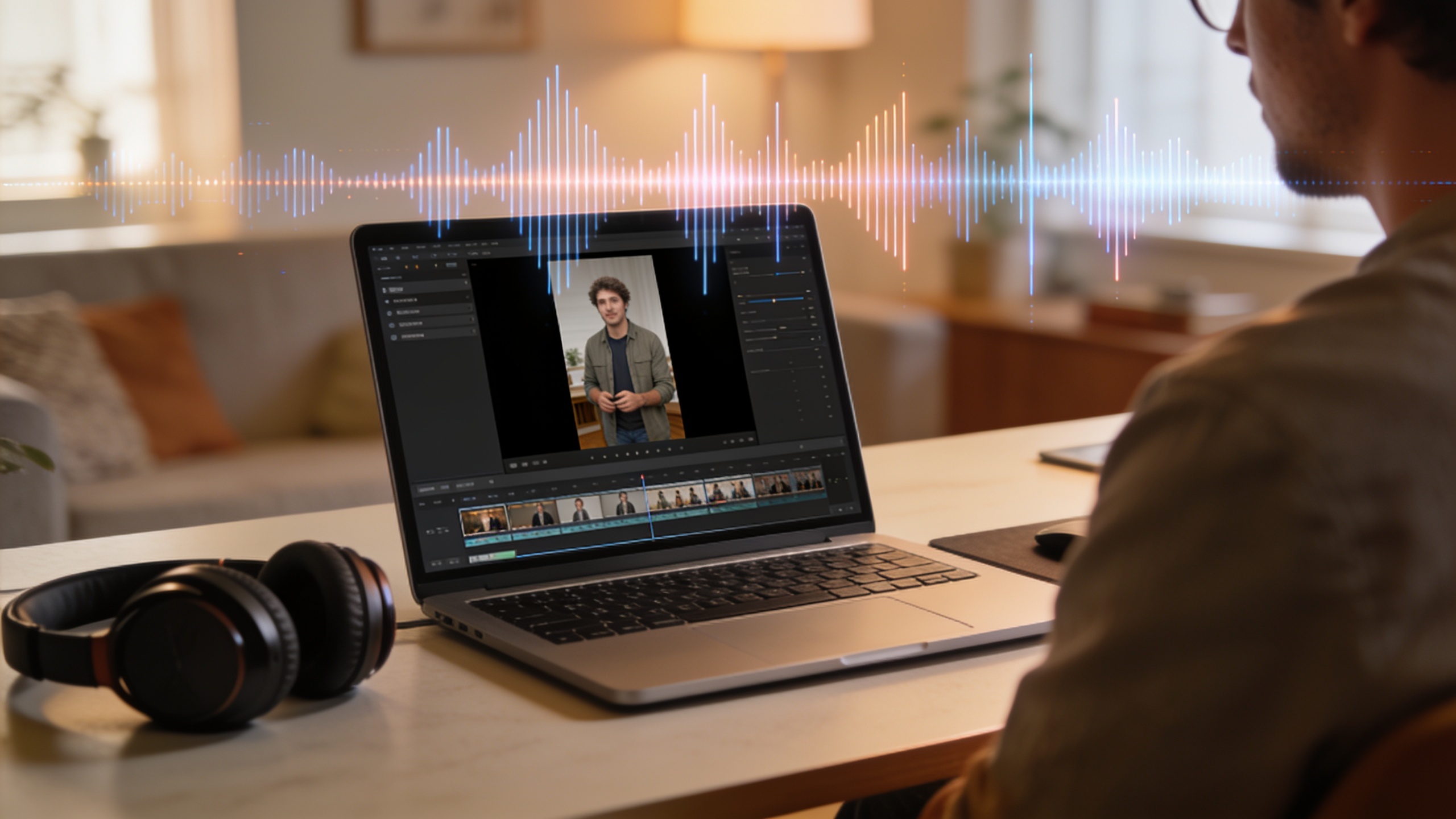 How to create an ai video audio mix for short-form videos