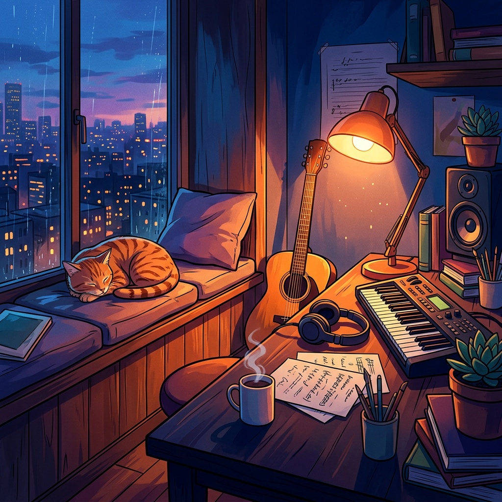 Lo-fi Study Beats album cover
