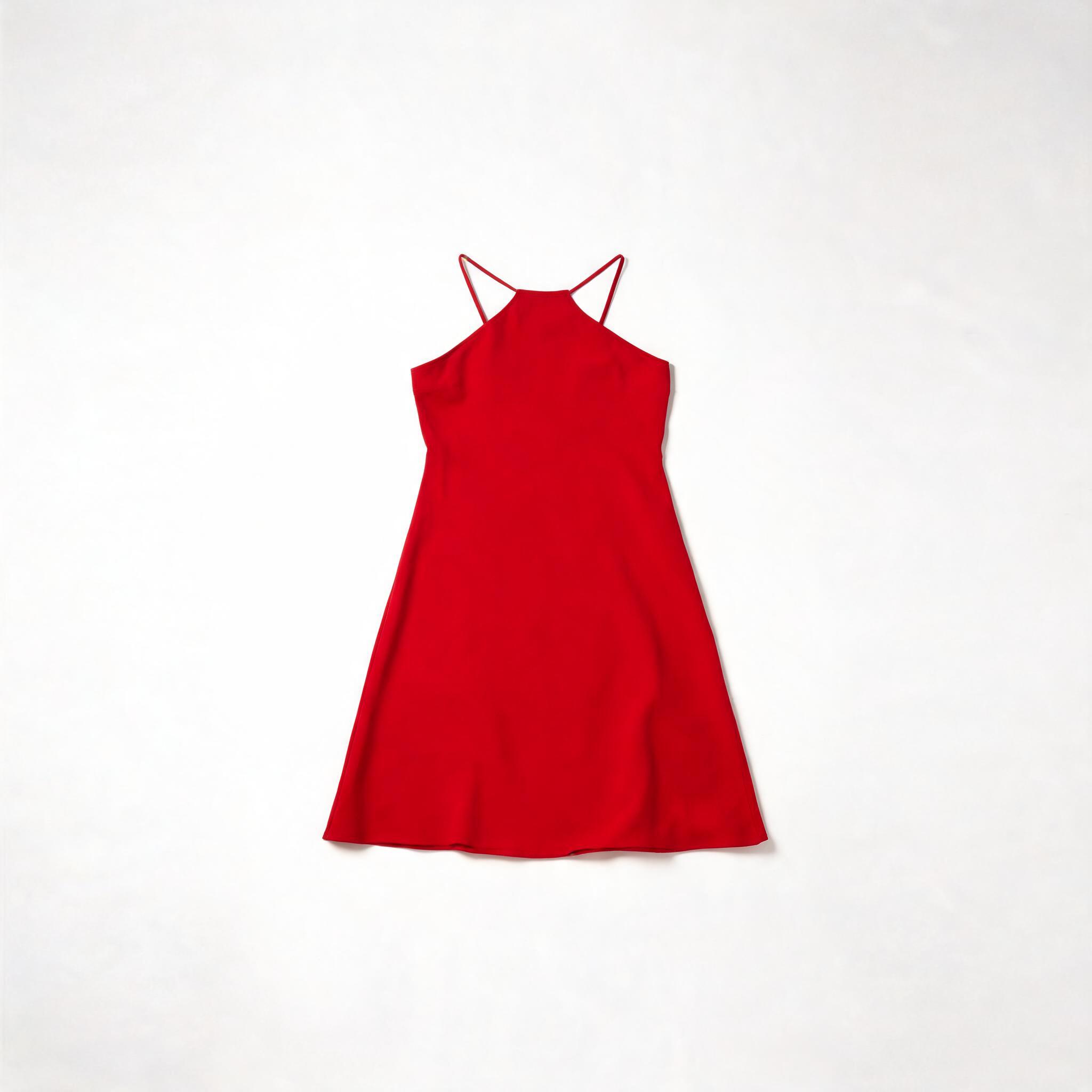 Red Halter Dress