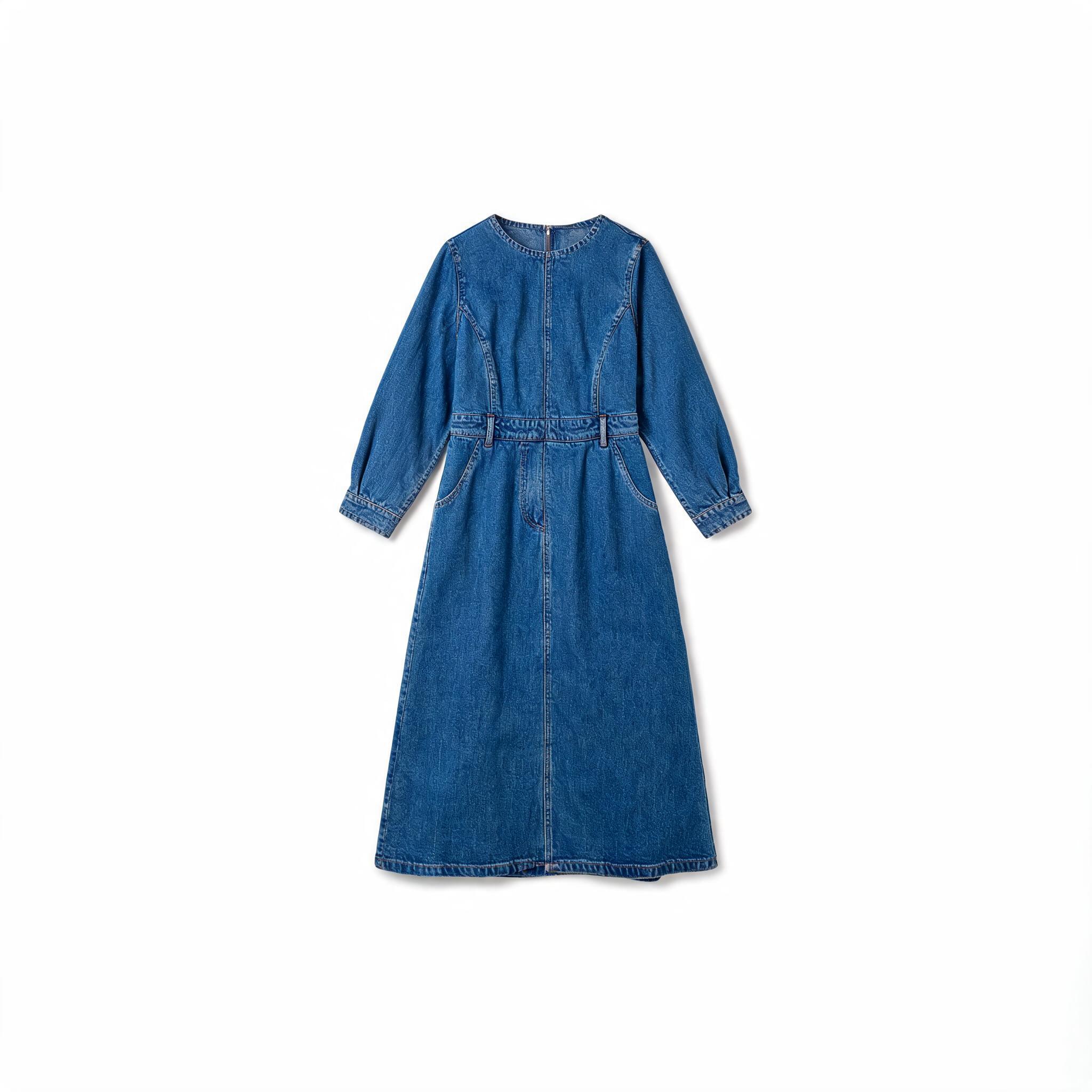 Denim Midi Dress
