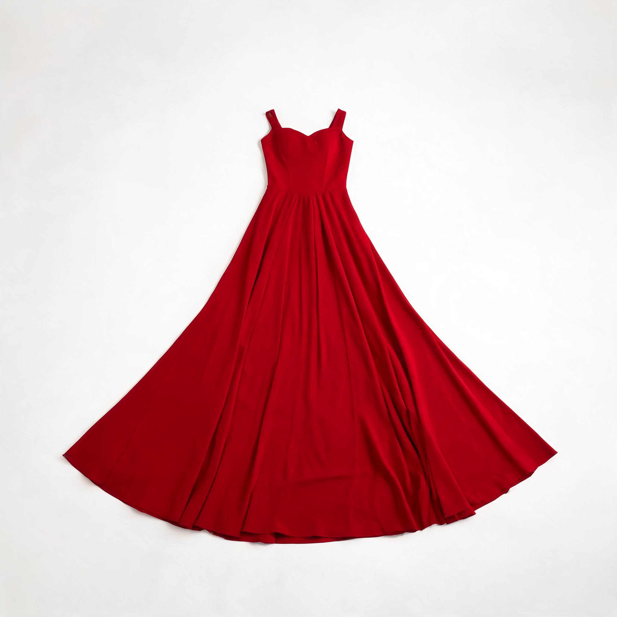 Red Evening Gown