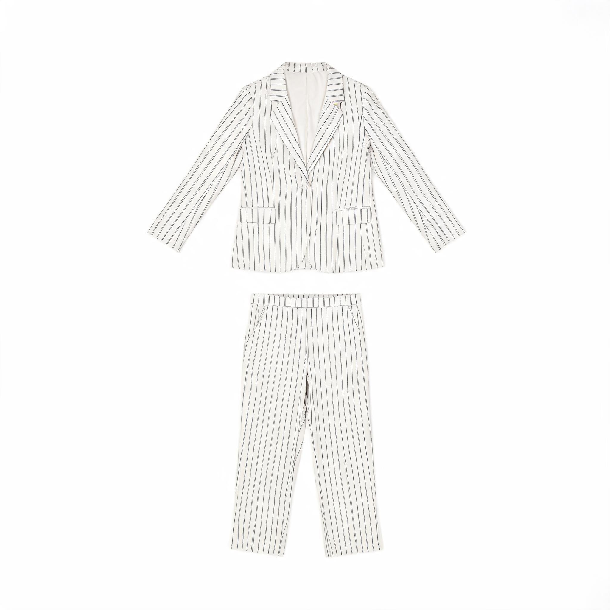 Pinstripe Suit