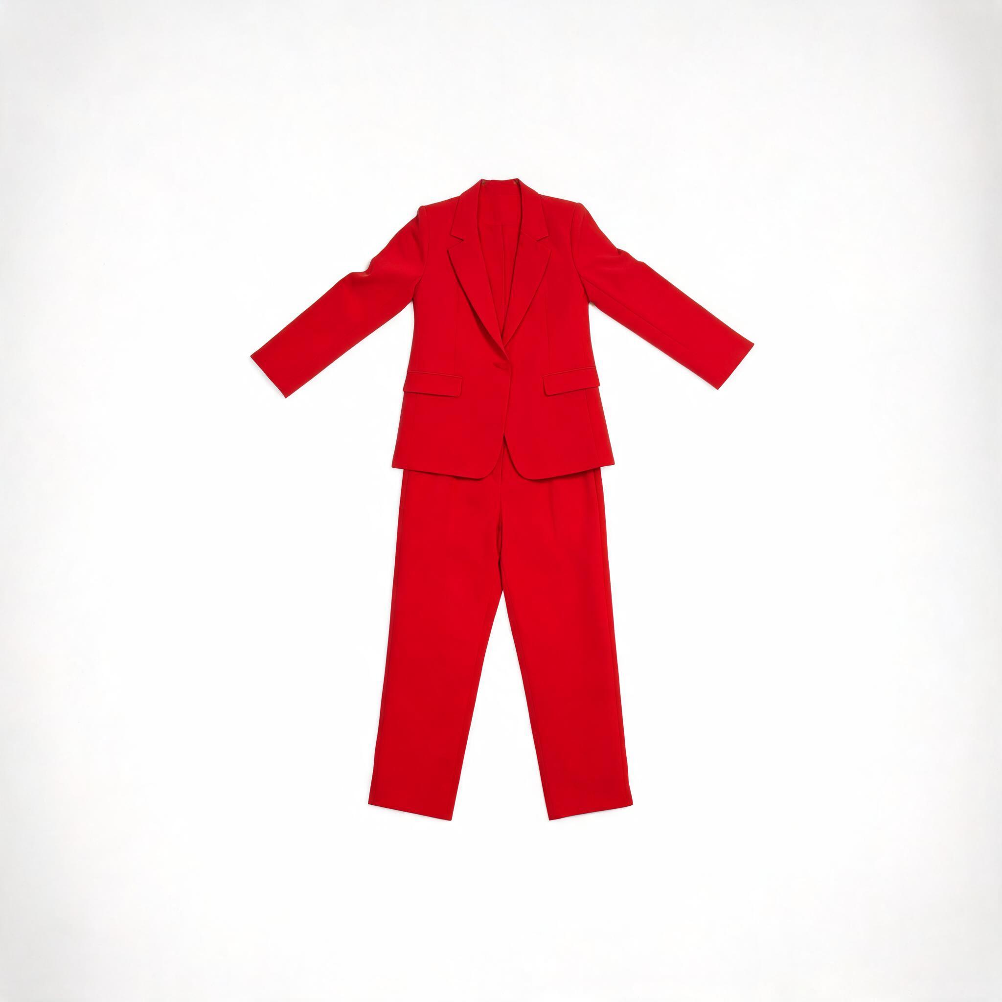 Red Power Suit